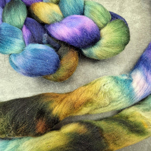 Punta Arenas wool top - Hand dyed - 100g (3.5oz) - ARCANA
