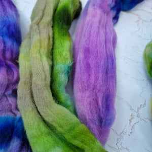 FISH SCALES - Rambouillet wool - 100g (3.5oz)
