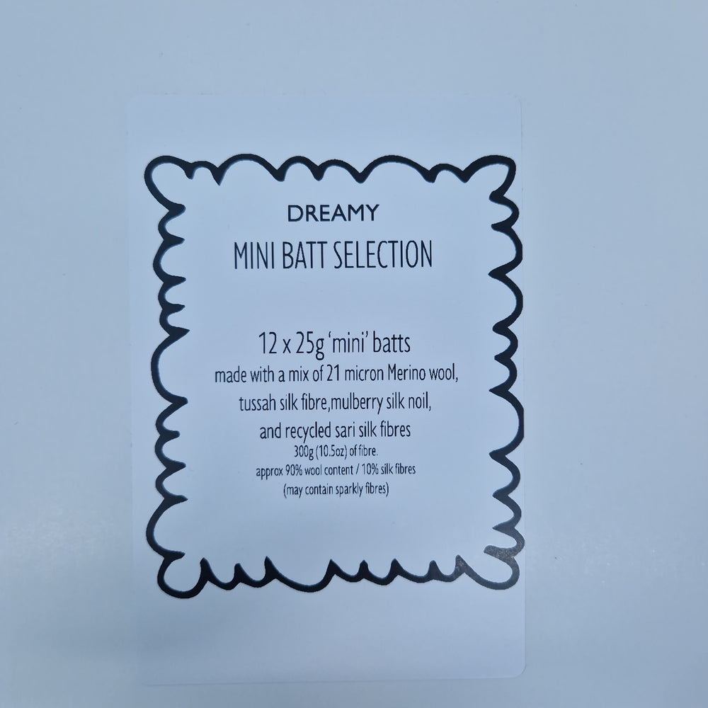 Dreamy Mini Batt Selection - 12 x 25g (12 x 0.88oz)