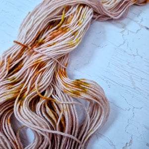 Hand dyed SW Bluefaced Leicester wool - 4ply fingering 100g 400m OOAK LEFTOVERS