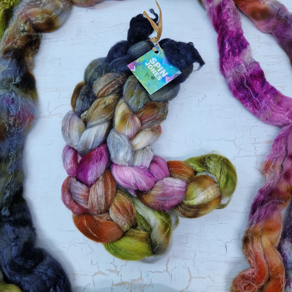 SEPTEMBER Merino wool and Tussah silk - 100g (3.5oz)