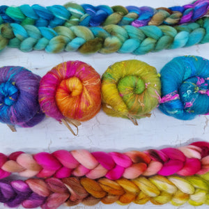 Batt & Braid Selection - 200g 7oz - Set#1