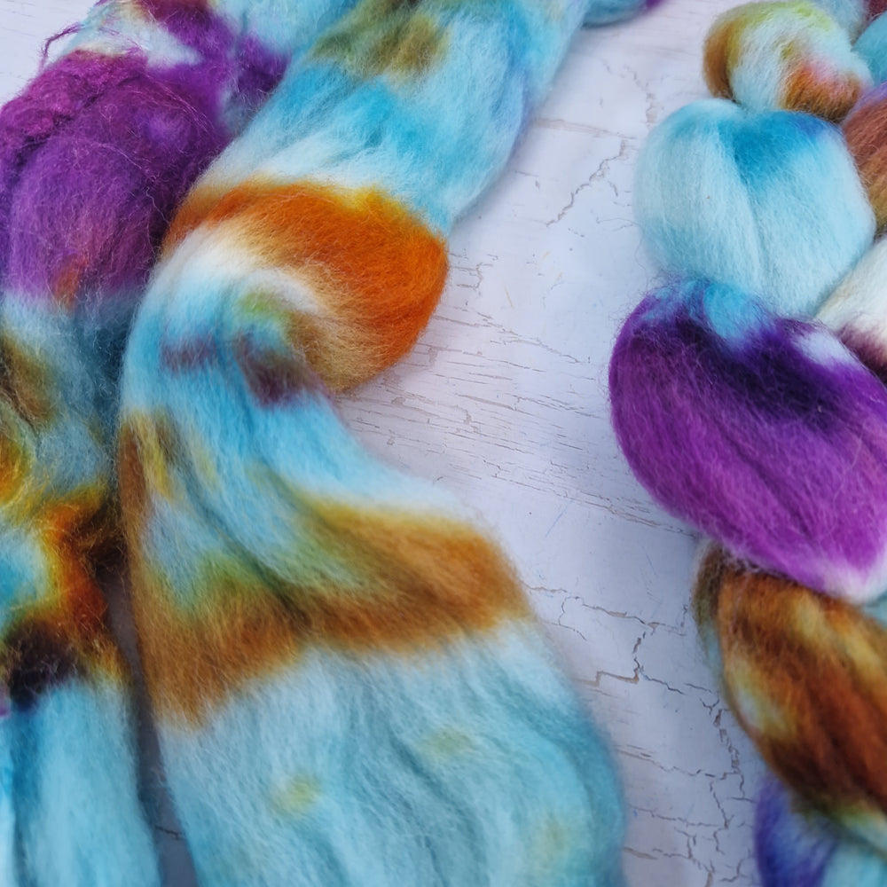 Silky Merino & Punta Arenas Leftover Duo Set - 2x 50g - SEA SPRAY RUST