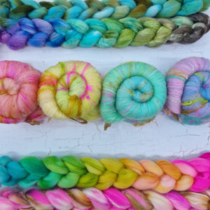 Batt & Braid Selection - 200g 7oz - Set#2