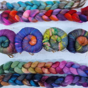 Batt & Braid Selection - 200g 7oz - Set #3