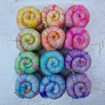 Pastel Rainbow Mini Batt Selection - 12 x 25g (12 x 0.88oz)