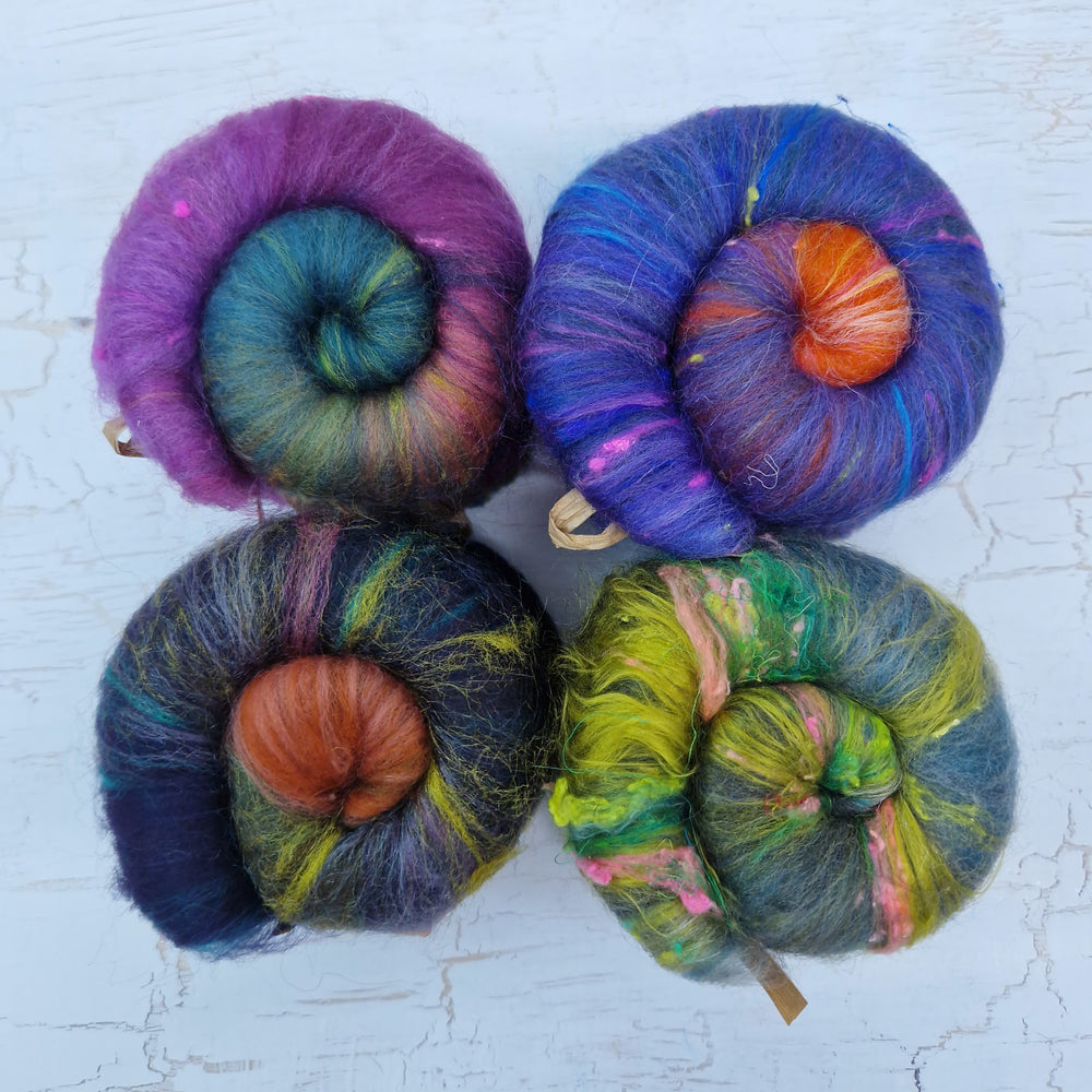 Batt & Braid Selection - 200g 7oz - Set #3