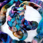 Rambouillet wool - Hand dyed - 100g (3.5oz) - CHRYSALISM