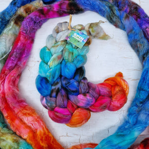 MYSTICAL - Merino wool and Tussah silk - 100g (3.5oz)