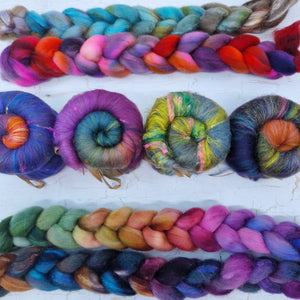 Batt & Braid Selection - 200g 7oz - Set #3