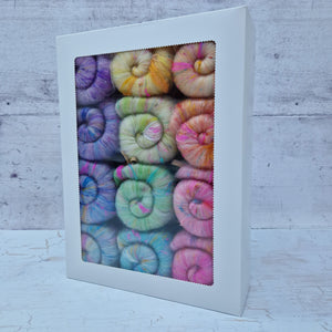 Pastel Rainbow - Mini Batt Selection - 12 x 25g (12 x 0.88oz) Cupcake Box