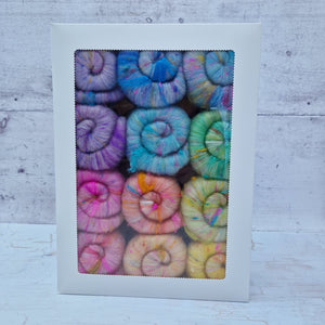 Pastel Rainbow - Mini Batt Selection - 12 x 25g (12 x 0.88oz) Cupcake Box