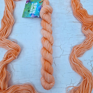 Aquatic & Blush - SOCK YARN DUO - SW Falkland Merino & Nylon sock yarn