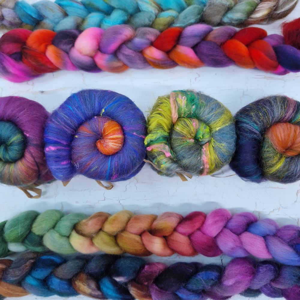 Batt & Braid Selection - 200g 7oz - Set #3