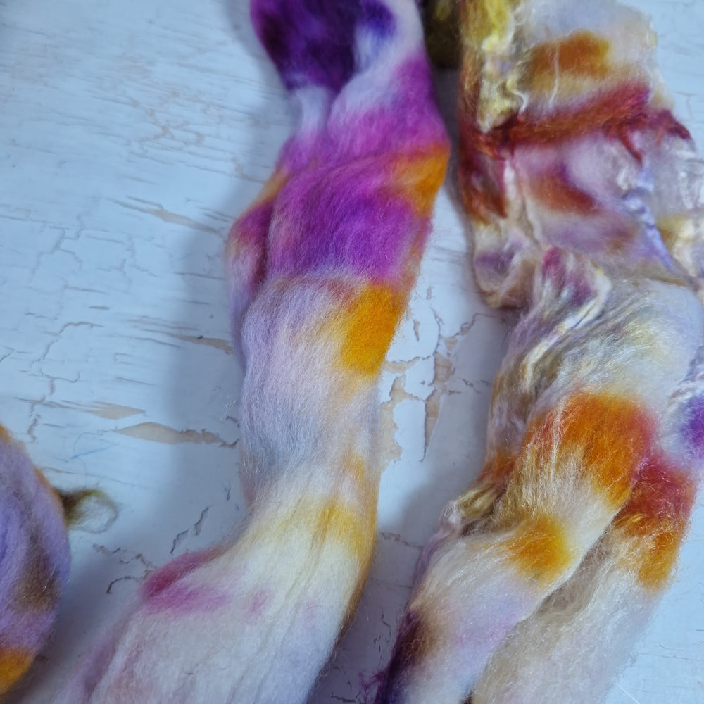 Silky Merino & Punta Arenas Leftover Duo Set - 2x 50g - LAVENDER MUSTARD