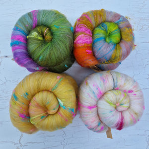 Batt & Braid Selection - 200g 7oz - set #4