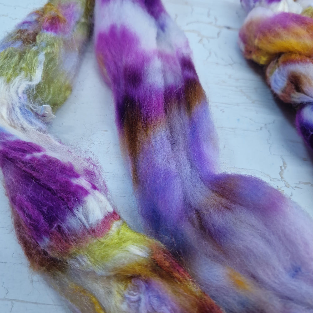 Silky Merino & Punta Arenas Leftover Duo Set - 2x 50g - LAVENDER MUSTARD