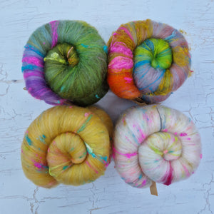 Batt & Braid Selection - 200g 7oz - set #4