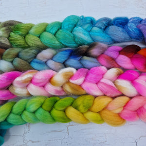 Batt & Braid Selection - 200g 7oz - set #4