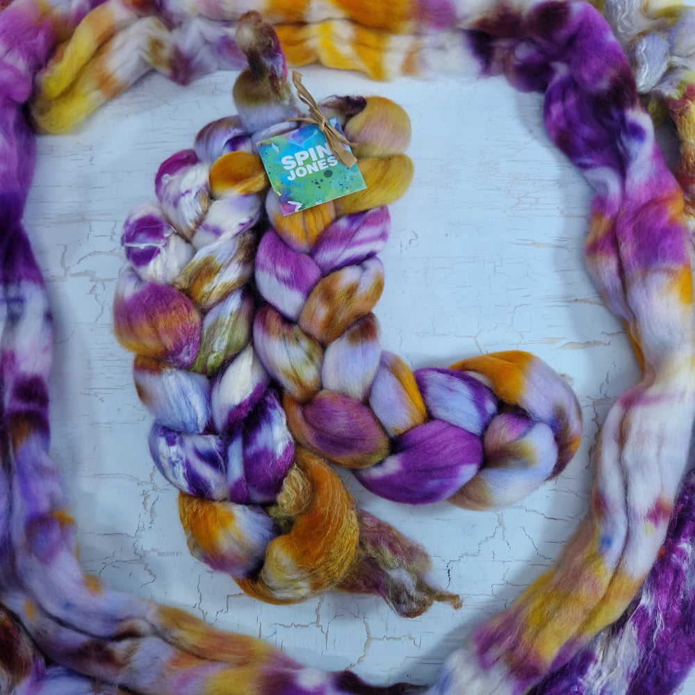 Silky Merino & Punta Arenas Leftover Duo Set - 2x 50g - LAVENDER MUSTARD