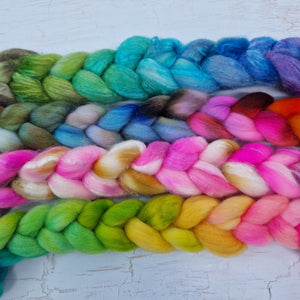 Batt & Braid Selection - 200g 7oz - set #4