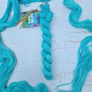 Surf shack & pale aqua - SOCK YARN DUO - SW Falkland Merino & Nylon