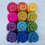 Bright Tweed - Mini Batt Selection - 12 x 25g (12 x 0.88oz)