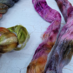 SEPTEMBER Merino wool and Tussah silk - 100g (3.5oz)