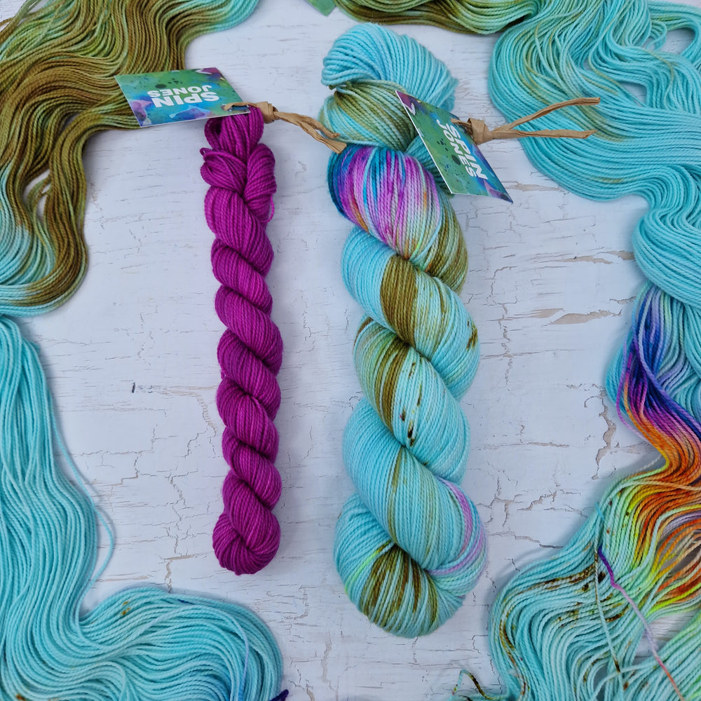 Campervan & Berry - SOCK YARN DUO - SW Falkland Merino & Nylon