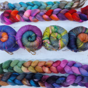 Batt & Braid Selection - 200g 7oz - Set #3