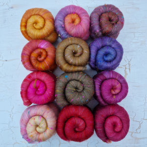 Winter Mix - Mini Batt Selection - 12 x 25g (12 x 0.88oz) Cupcake Box