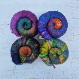 Batt & Braid Selection - 200g 7oz - Set #3