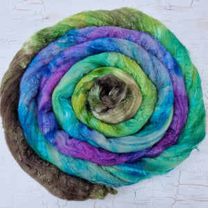 FISH SCALES - Merino wool and Tussah silk - 100g (3.5oz)