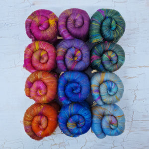 Sparkly Mystical Mini Batt Selection - 12 x 25g (12 x 0.88oz)