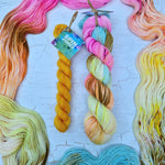 Surf shack & Golden - SOCK YARN DUO - SW Falkland Merino & Nylon